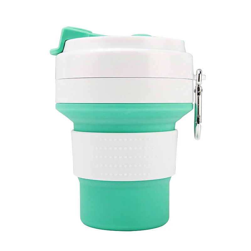 Дорожная бутылка портативная телескопическая чашка для кемпинга кофейная чашка с соломенной телескопической чашкой