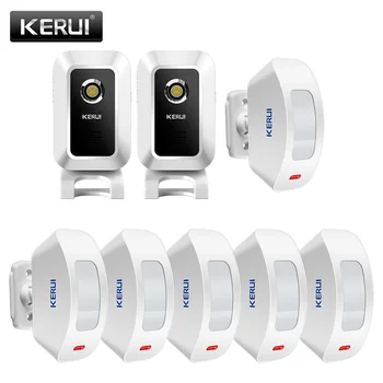 

KERUI M7 Alarm System Doorbell Welcome System Mode Switchable Adjustable Volume Multifunctional night Light 32 Music Switching