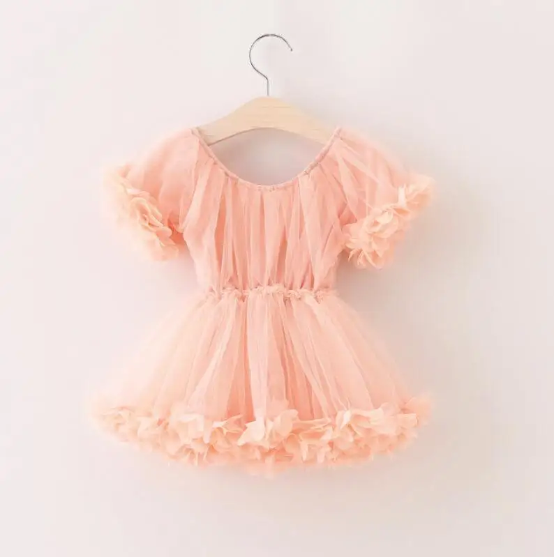 ; платье для маленьких девочек; детская одежда; однотонные платья принцессы с цветочным узором для девочек; sylvia 530817455322