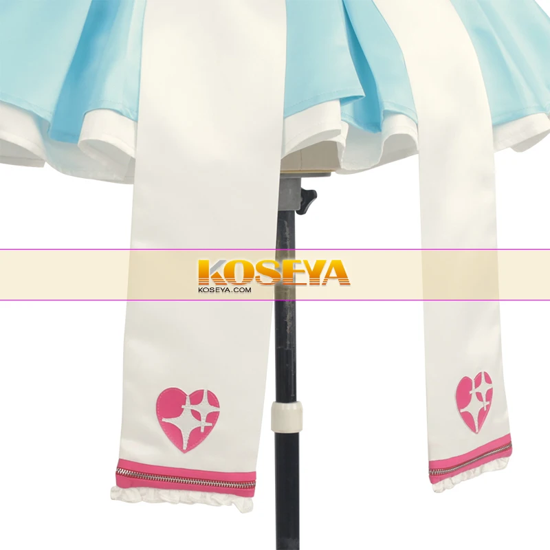 THE iDOLM@ STER: Карнавальный Костюм Золушки для девочек Yumemi Riamu, униформа на Хэллоуин, платье+ фартук+ головной убор+ крылья+ носки на заказ