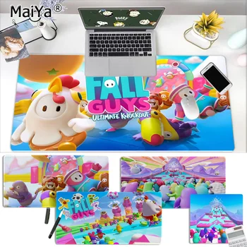 

Maiya Simple Design Fall Guys Beautiful Anime Mouse Mat Rubber PC Computer Gaming mousepad