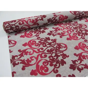 

PRINTED CANVAS Ref. DAMASK GRAND NETWORK footage 2,45 MTS x width 2,80 m