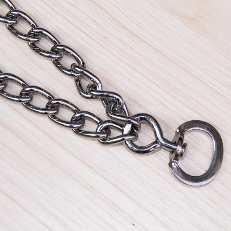 Съемный ошейник для дрессировки домашних животных, металлическое ожерелье-воротник для собак, безопасный и прочный
