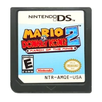 DS игровой картридж Консоли Карты Mari старый серии Английский язык для nintendo DS 3DS 2DS - Цвет: Mariold Vs DKong2 US