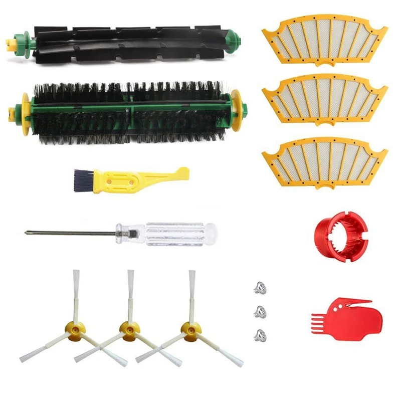 

Brush & Filter Kit for Irobot Roomba 500 Series Vacuum Cleaner 510 535 540 560 570 580 610