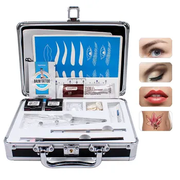 

Biomaser 1 Set Practical Pigments 3D Tebori Microblading Kits Eyebrow Tattoo Makeup Pen Needle Paste Skin For Beginners Body Art
