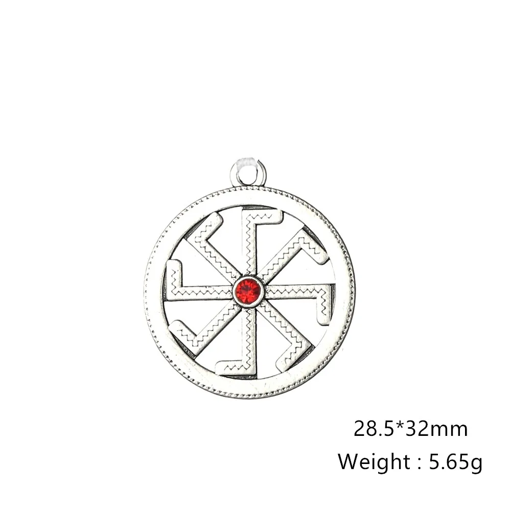 Fishhook винтажные готические славянские мифологические узоры амулеты унисекс Wiccan