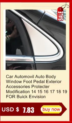 Car Chromium Automobile Handle Door Cup Interior High-grade Bright Sequins Sticker Strip 14 15 16 17 18 19 FOR Buick Envision