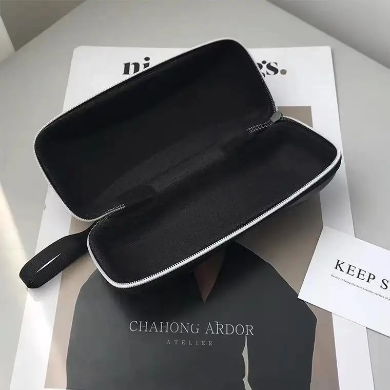 For BMW S1000XR S1000 XR S 1000 XR 2015 2016 2017 2018 2019    Black leather printing logo glasses Case sunglasses Case Box