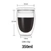 1Pcs 350mL Glass
