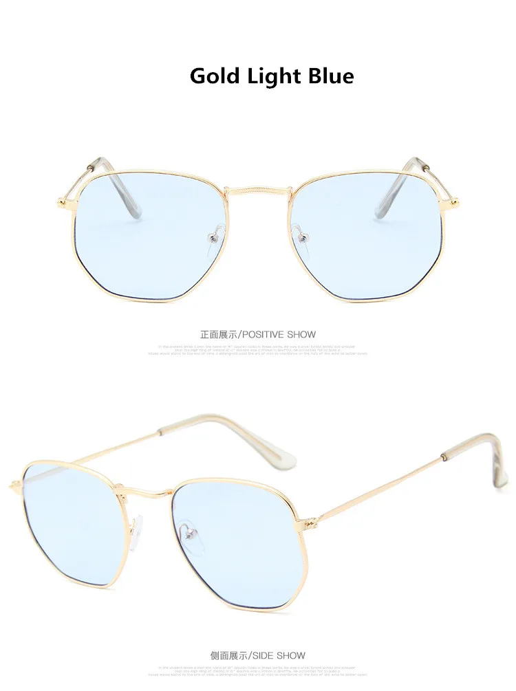 Kilig шестигранные Солнцезащитные очки женские брендовые дизайнерские маленькие квадратные солнцезащитные очки для мужчин металлическая оправа для вождения рыбалки Солнцезащитные очки женские