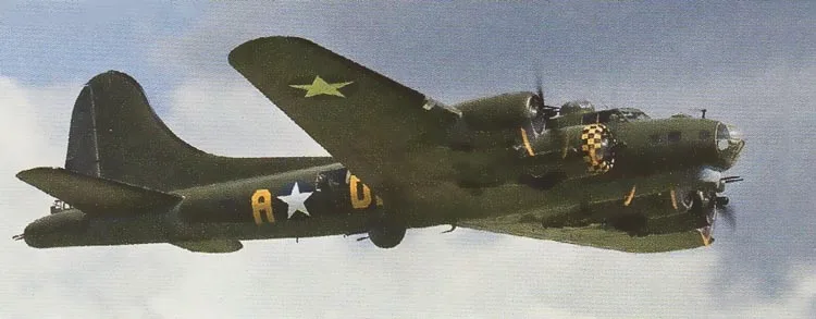B-17 Flying Fortress 3D Paper Model Aircraft Paper Model Military Aircraft Toy Hand-Made Drawings