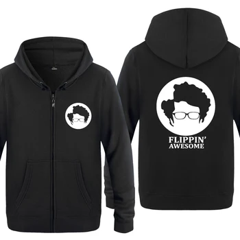 

The IT Crowd Roy Programmer Hoodies Men 2018 Men's Fleece Zipper Cardigans Hooded Sweatshirts