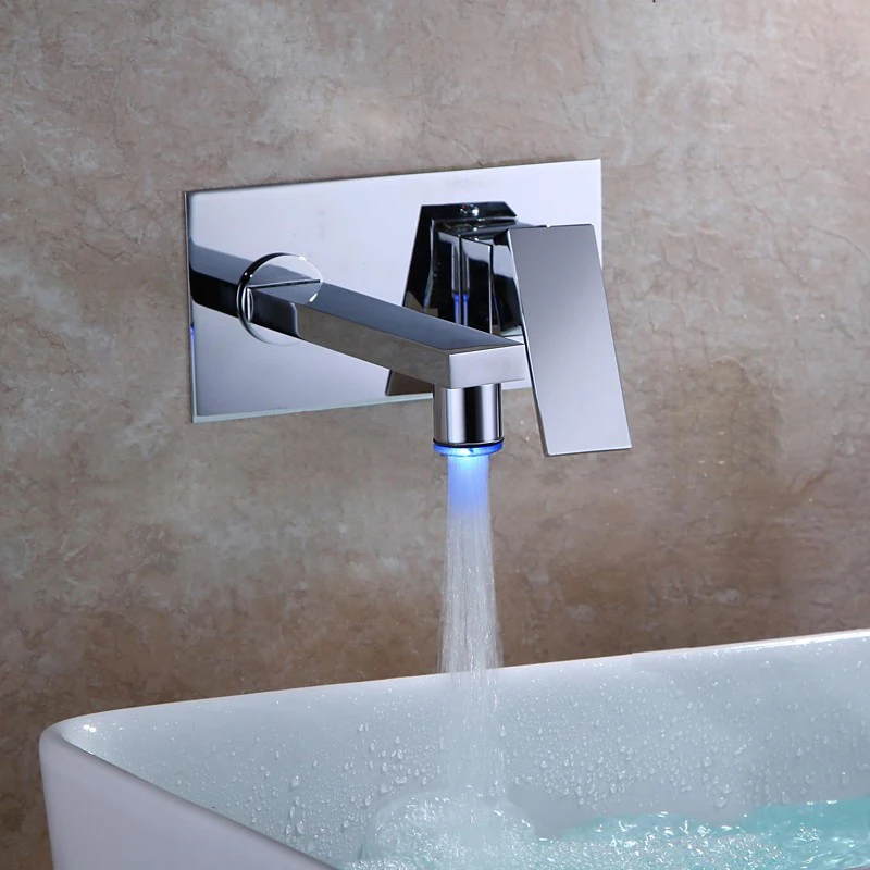 

Germany Dark Outfit Basin Water Tap Hot And Cold Full Copper Income Wall Type Platform Basin Wash Basin Single Hold Part Style