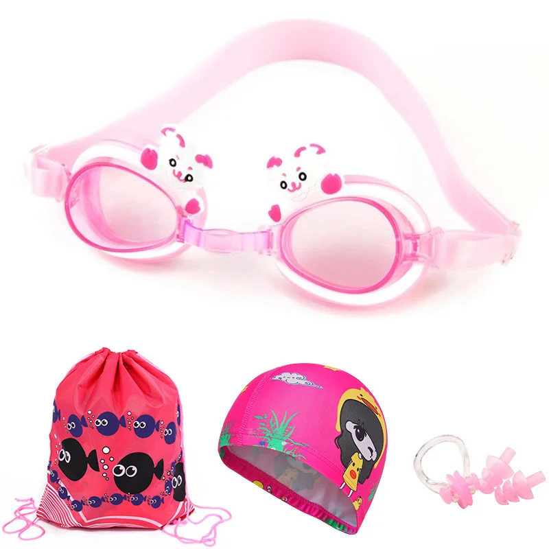 

CHILDREN'S Swimming Goggles Men's Swimming Cap Waterproof Anti-fog High-definition Equipment Chinese Zodiac Swimming Goggles GIR