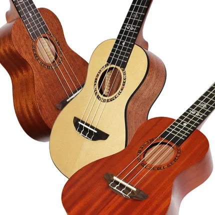 

Mr.mai Ukulele 21 inch 23 inch Hawaii Mini Guitar Concert/Soprano Mahogany Uklele 4 Strings Musical Instruments With Bag/Tuner