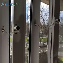 Bouchon de fenêtre pour enfant, Protection contre les chutes, en acier inoxydable 