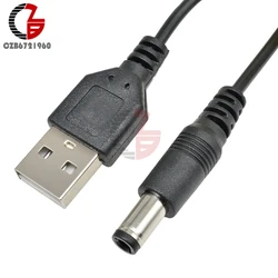 USB 2.0 to DC Power Converter Cable - Adapter Socket Cord Plug (5.5x2.1MM)