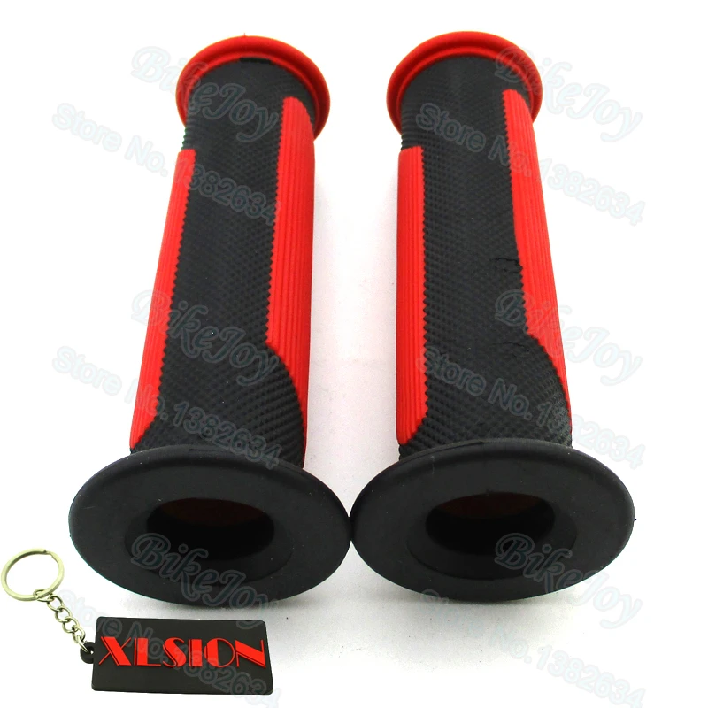 Красные ручки 7/8 дюйма 22 мм для квадроцикла Taotao Sunl Kazuma Rocket 50cc 70cc 90cc 110cc 125cc 150cc ATV |