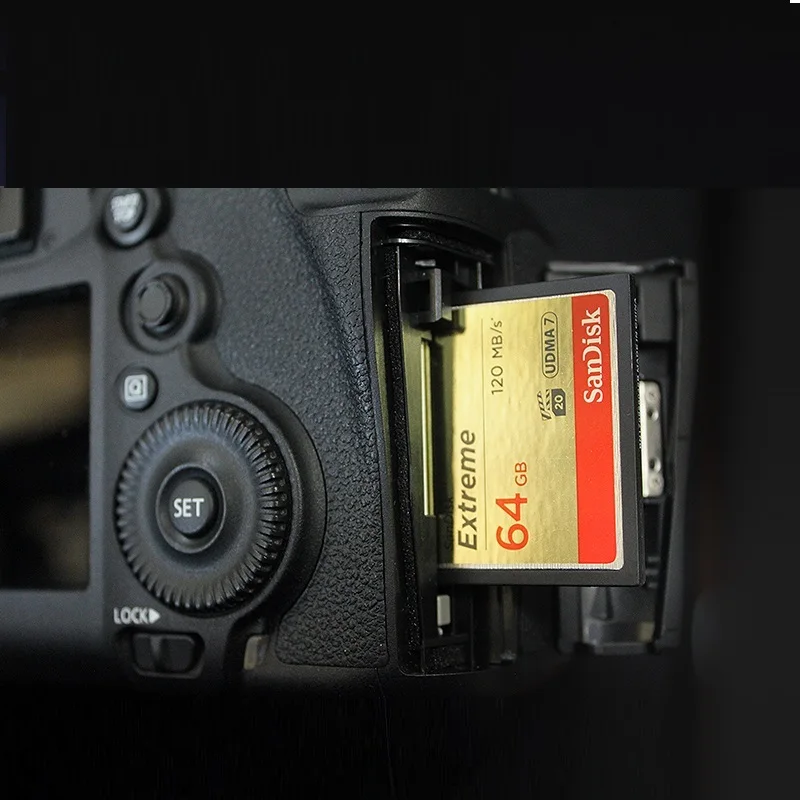 Карта памяти SanDisk extreme PRO, 32 ГБ, 64 ГБ, 128 ГБ, 120 м/с, карта CF, высокоскоростная Компактная флеш-карта для DSLR и HD видеокамеры, скидка