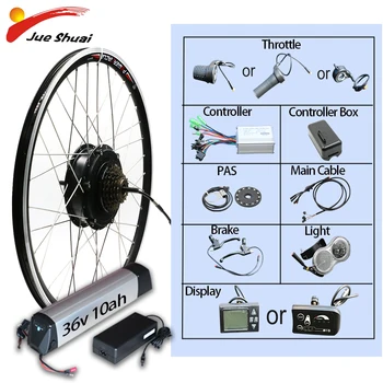 

Electric bike Conversion Kit 36V 250W 350W 500W 20'' 26" 700C electric wheel 29” inch Electric kit for Bike Kit Bici Electrica