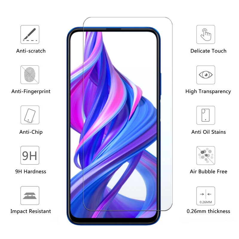 2в1 honor 9x pro Защитное стекло для huawei honor 9x9x9 xpro honer x9 Защитная пленка для экрана с объективом камеры закаленное стекло