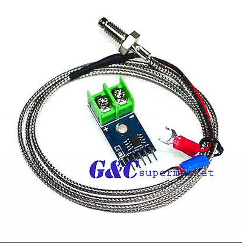 

Integrated Circuits MAX6675 Module + Thermocouple Thermocouple Sensor for Arduino