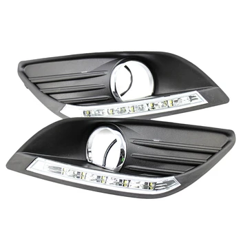 

Led Daytime Running Lights For Ford Focus Sedan Having Foglight 2009-2011