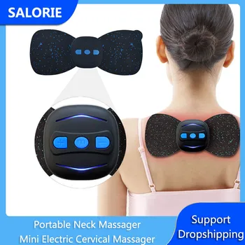 

Portable Neck Massager Mini Electric Cervical Massager Neck Massage Machine Massager for Arm Waist Abdomen Pain Relief Therapy