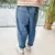 Baby Girl Jeans Graffiti Pattern Jeans Girls Casual Style Kid Jeans Весна Осень Джинсовая Одежда для девочек