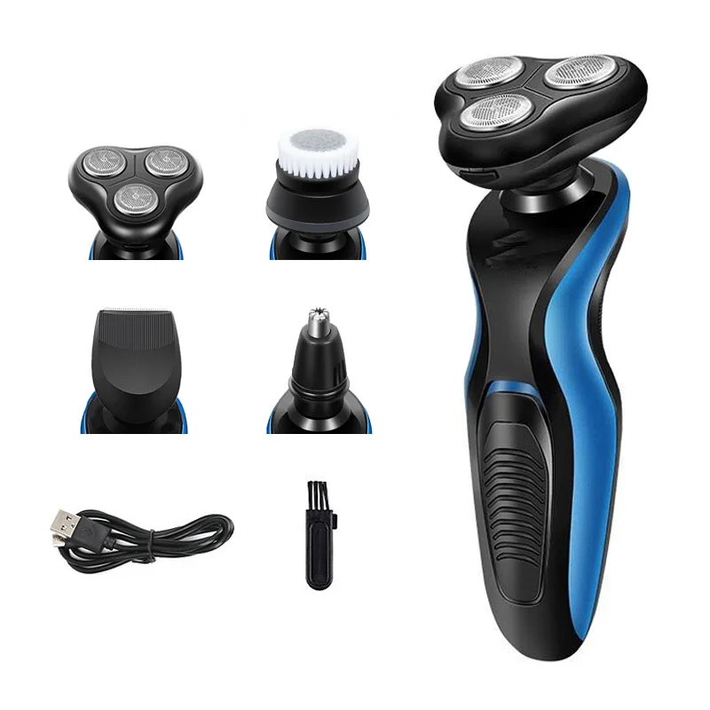 men's electric shaver with nose trimmer