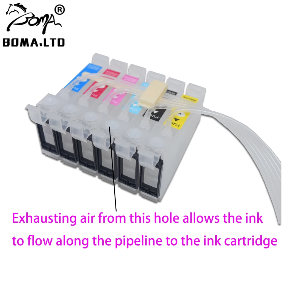 BOMA.LTD 1390 1400 1410 1500 1500W 1430 Bulk Ink Ciss Without Chip For EPSON R1390 R1400 R1410 R260 R265 R270 R360 R380 R390