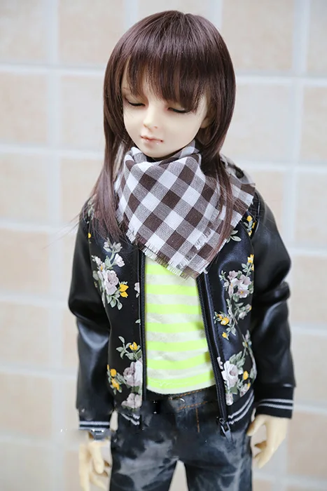 1/6 1/4 1/3 BJD кукольная одежда кожаная куртка пальто для BJD/SD аксессуары ID72 uncle. Не включены кукла, обувь, парик и другие A0862