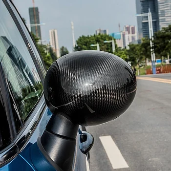 

Real Carbon Fiber Car Side Mirror Cover Rearview Mirrors Trim for -BMW- Mini R55 R56 R57 R58 R59 R60(2007-2014)