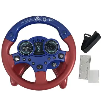 

Portable Simulated Driving Steering Wheel Simulated Driving Controller Copilot Toy Steering Wheel Toy for Children Education