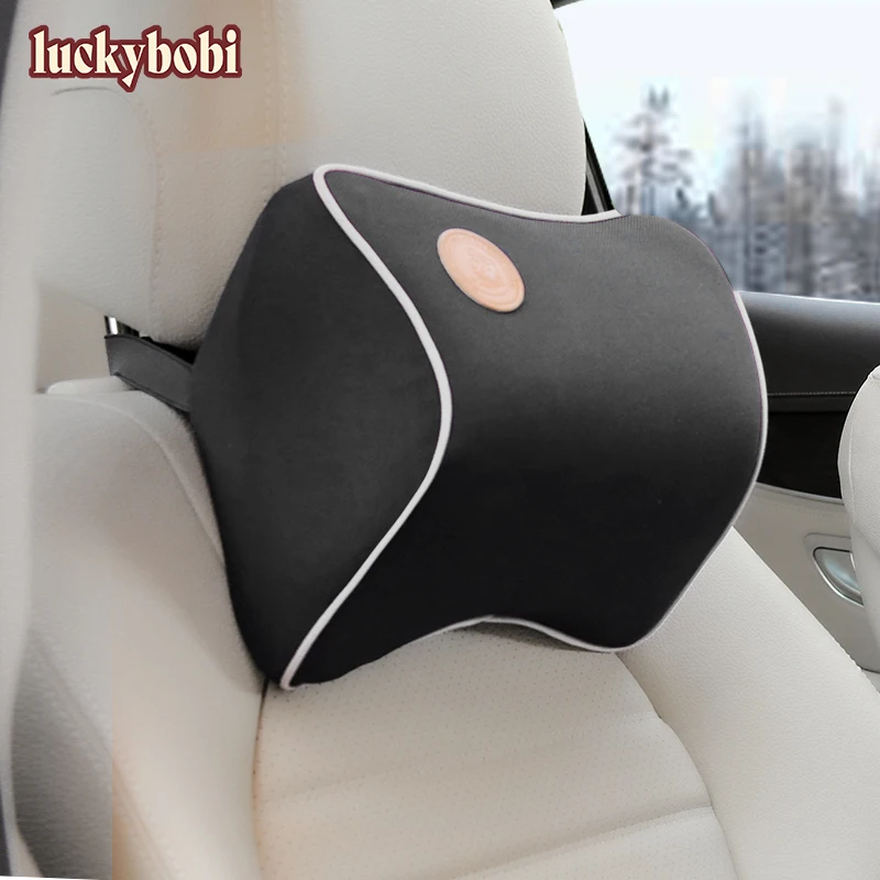 Автомобильная подушка с 3D эффектом Памяти хлопковая теплая для шеи дышащий