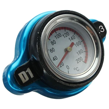 

Universal Car 1.3 Bar Thermostatic Radiator Cap Cover Water Temperature Gauge