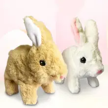

Electric Toy Rabbit Shape Cartoon Plush Electric Simulation Rabbit Toy for Home
