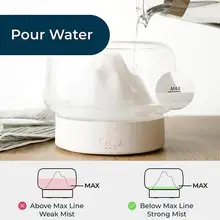 

Multifunctional Aroma Diffuser USB Automatic Power-off Night Desktop Diffuser Humidifier Aroma Light Bedside Sleeping D4Z7