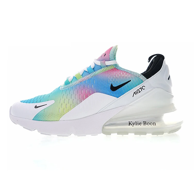Оригинальные подлинные женские кроссовки для бега NIKE Air Max 270, спортивные уличные кроссовки, удобная дышащая AH6789-601
