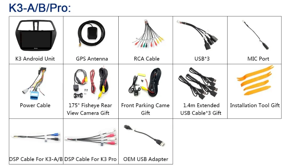 Cheap 360°Panoramic 4G LTE Android 9.0 4+64G Car Multimedia Player CarPlay Android Auto DSP GPS Radio for Suzuki SX4 S-Cross 2013-2019 28