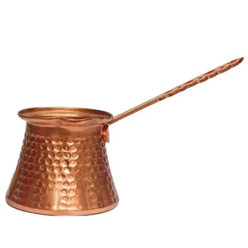 

Hand Hammered Copper Turkish Coffee Pot, Handle Cezve Turk Turkish Coffee Pot 320Ml Coffee Turk Turkish Copper Coffee Maker for