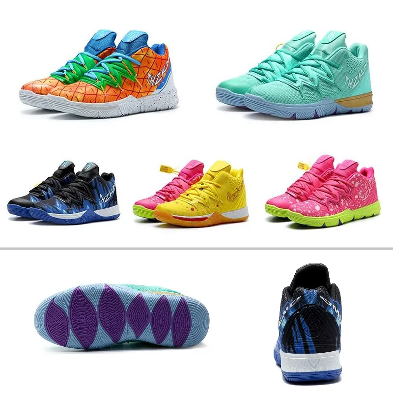 

Pineapple House Couple Shoes Men and Women Sneakers Kyrie 5 Basketball Shoes Boys Sport Shoes Uptempo Curry Shoes Lebron James