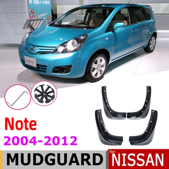 

Mudflap Fender For Nissan Note 2012~2004 E11 Mud Flaps Guard Splash Flap Mudguard Accessories 2011 2010 2009 2008 2007 2006 2005