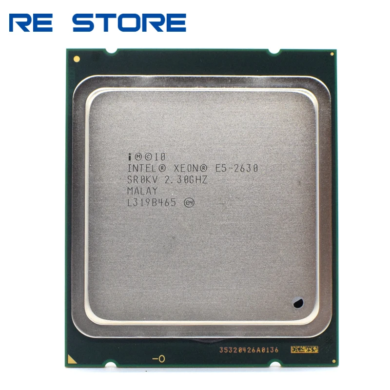 Intel xeon e5 2630 SR0KV 2 3 ГГц 7.2GT/s 15 Мб шесть ядер LGA 2011 центральный процессор|intel xeon|xeon