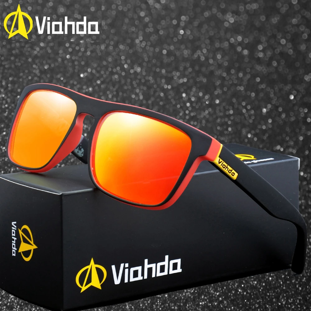 Viahda Gafas De Sol polarizadas cuadradas De piloto clásico hombre, De diseño deportivo Mormaii lentes De Sol, con caja, marca|De los hombres gafas de sol| - AliExpress
