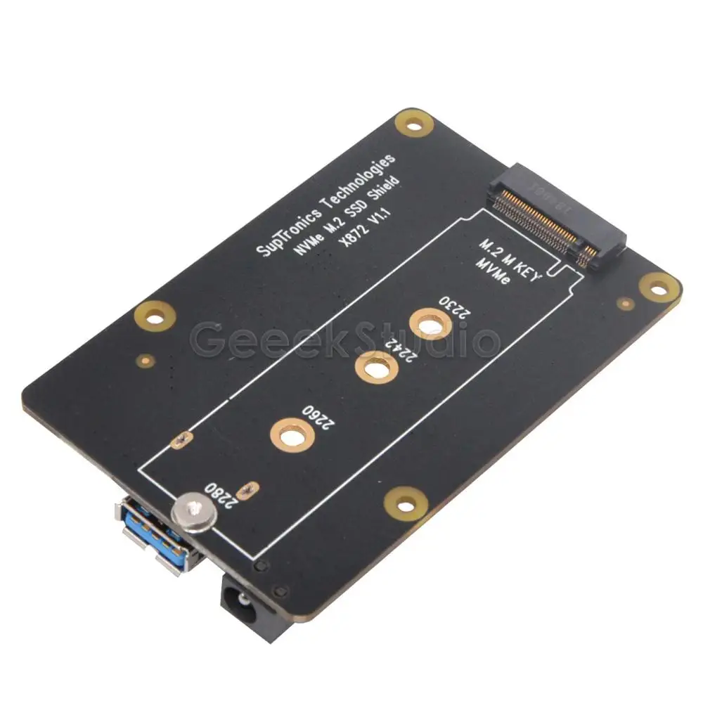 Raspberry Pi 4 Модель B M.2 NVMe SSD щит 2280/2260/2242/2230 X872 плата расширения памяти для Model