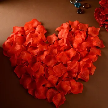 

3000pcs Wedding Petal Artificial Silk Rose Flower False Petal Wedding Decoration Party Romantic Flower Girl Throw Petal 7zSH012