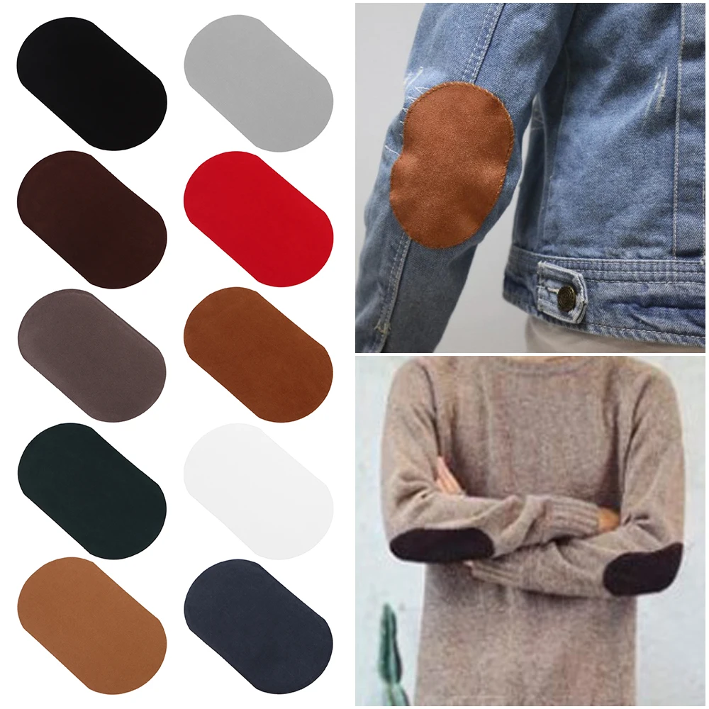 Pegatinas de piel de cerdito de imitación de Color sólido, parches