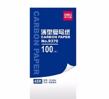 

100 pcs blue carbon paper 48K size 18.5 * 8.5cm High quality red carbon paper